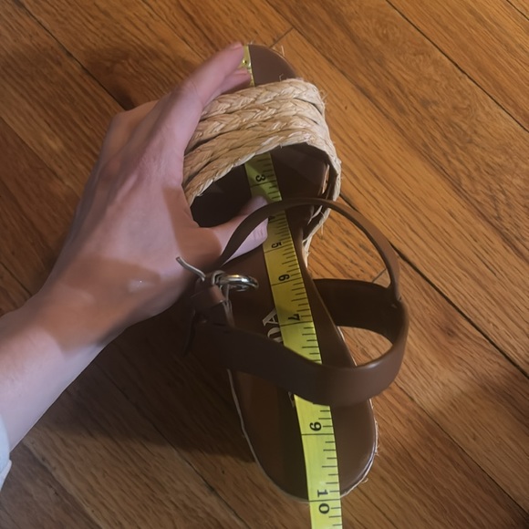 Prada Straw Leather Wedges - Picture 13 of 13